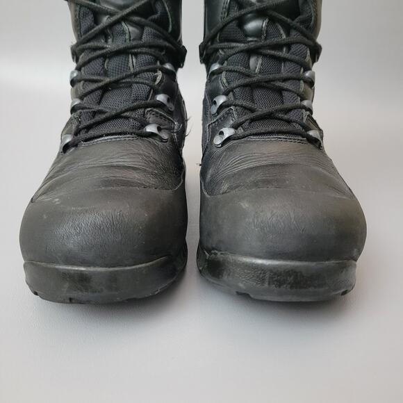 Genuine British Military Issued Haix Boots Hi Liability Male Combat Black US 11 - Picture 6 of 16